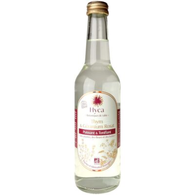 Botanique de table thym et géranium rosa, Hyca